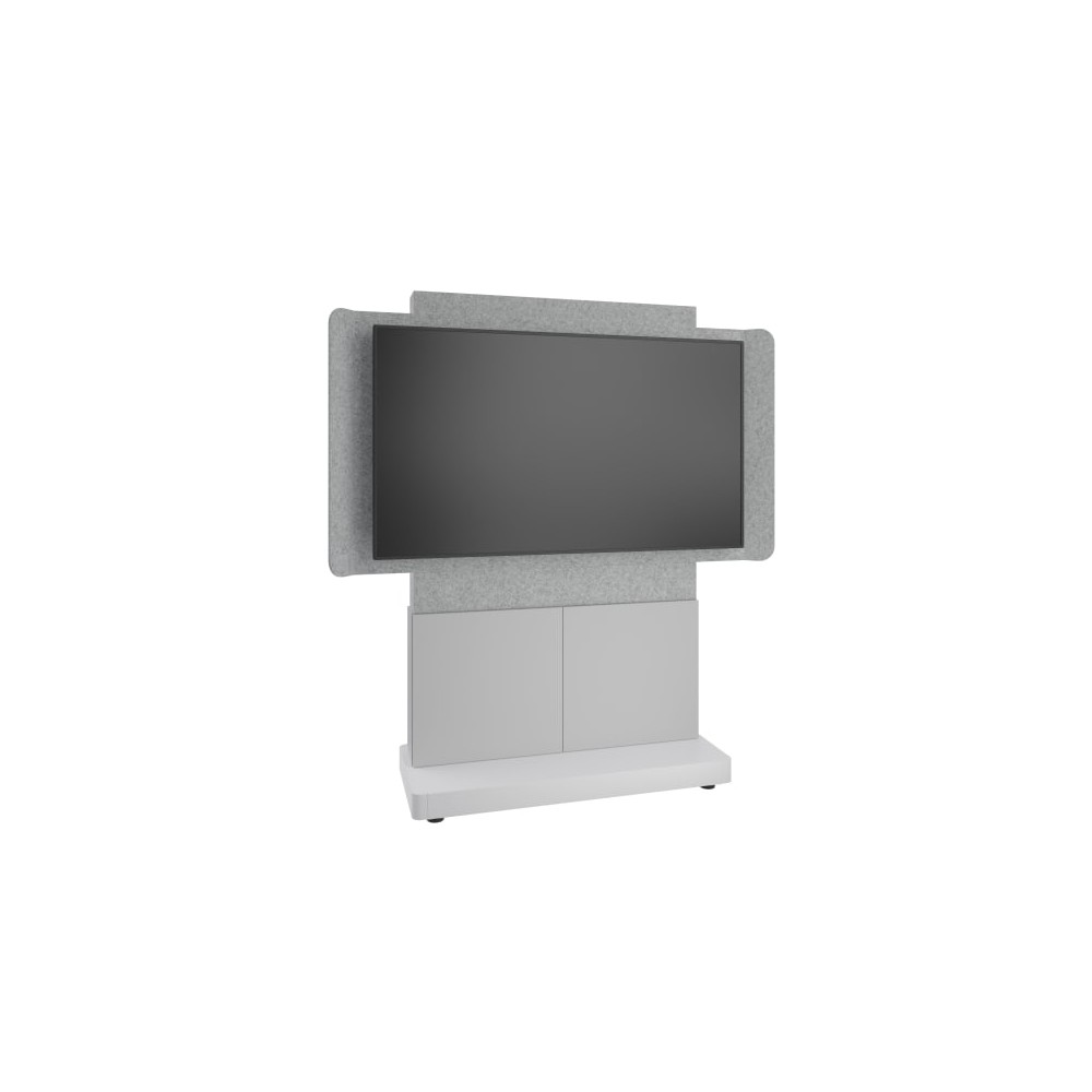 Middle Atlantic Products FM-DS-4875FS-BD8W TV mount/stand 165.1 cm (65') Grey, Silver, White Middle Atlantic Products FM-DS-4875FS-BD8W TV mount/stand 165.1 cm (65') Grey, Silver, White
