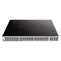 D-Link 52-Port PoE Gigabit Smart Managed Switch including 4 x 100/1000Mbps Combo Ports