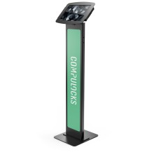 Compulocks iPad Air 10.9' (4-5th Gen) Enclosure Brandable Floor Stand Black