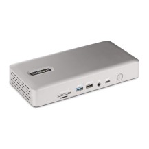 StarTech.com Universal USB4 & Thunderbolt 4 Docking Station, Quad Display on Windows, Dual Display on MacBook, HDMI DP Dock...