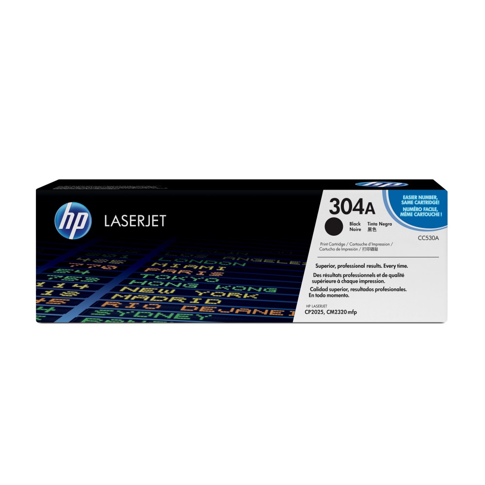 HP 304A Black Original LaserJet Toner Cartridge HP 304A Black Original LaserJet Toner Cartridge