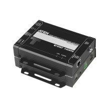 ATEN VE802 AV extender AV transmitter & receiver Black