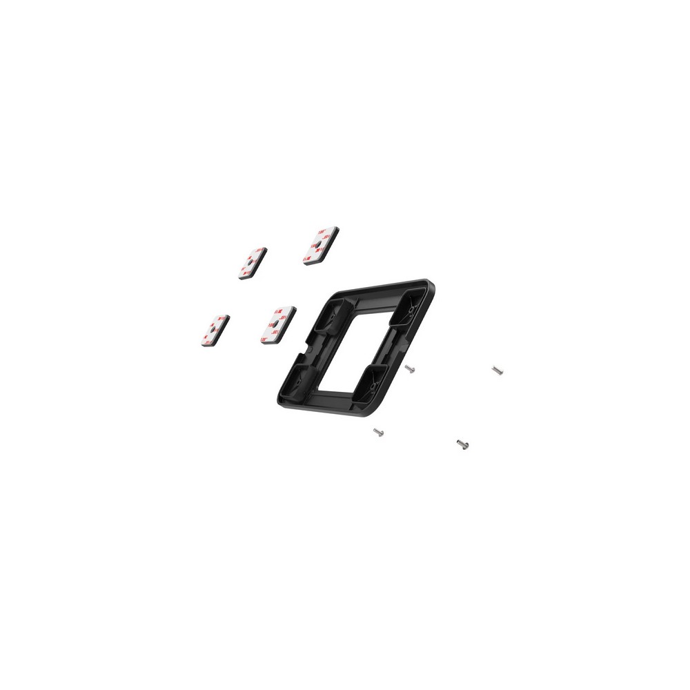 Compulocks Universal Invisible Mount Plate Black