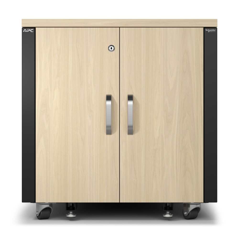 APC NetShelter Soundproof, 12U, Server Rack Enclosure, Maple APC NetShelter Soundproof, 12U, Server Rack Enclosure, Maple