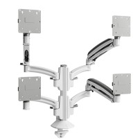 Chief Kontour K1C Quad 2x2 91.4 cm (36') Desk White