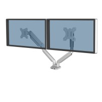 Fellowes Platinum Series Dual Monitor Arm - Monitor Mount for Two 8KG 40 Inch Screens - Adjustable Dual Monitor Desk Mount...