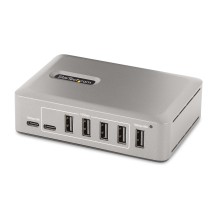 StarTech.com 10-Port USB-C Hub - 8x USB-A/2x USB-C - Self-Powered w/65W Power Supply - USB 3.1 10Gbps - Desktop/Laptop USB...