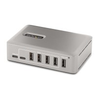 StarTech.com 10-Port USB-C Hub - 8x USB-A/2x USB-C - Self-Powered w/65W Power Supply - USB 3.1 10Gbps - Desktop/Laptop USB...