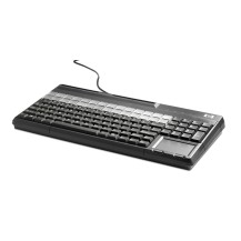 HP POS USB VISTA MSR . keyboard Office Black