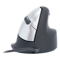 R-Go Tools Ergonomic mouse R-Go HE Break with break software, large (hand size ≥ 185 mm), right-handed, Wired, black