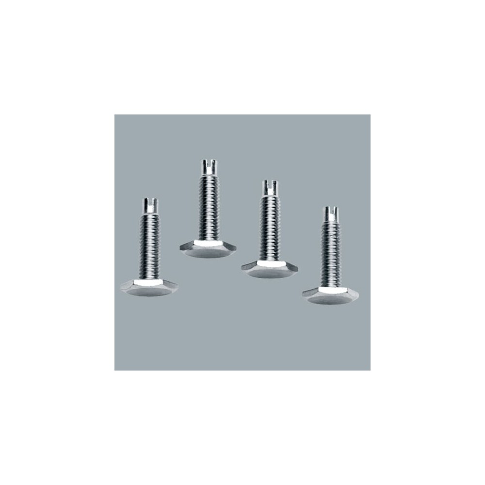 Middle Atlantic Products FVS-LEVELERS-4 furniture leg Cylindrical Stainless steel 4 pc(s) Middle Atlantic Products FVS-LEVELERS-4 furniture leg Cylindrical Stainless steel 4 pc(s)