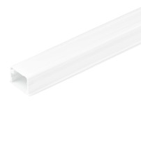 StarTech.com Solid Cable Management Raceway with Adhesive Tape & Cover, 3/4'(19mm)W x 1/2'(13mm)H - 6ft(1.8m) length, PVC...