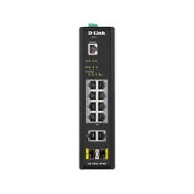 D-Link DIS-200G-12PSW network switch Managed L2 Gigabit Ethernet (10/100/1000) Power over Ethernet (PoE) Black