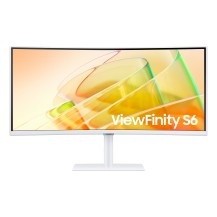 Samsung LS34C650TANXGO computer monitor 86.4 cm (34') 3440 x 1440 pixels 4K Ultra HD LED White