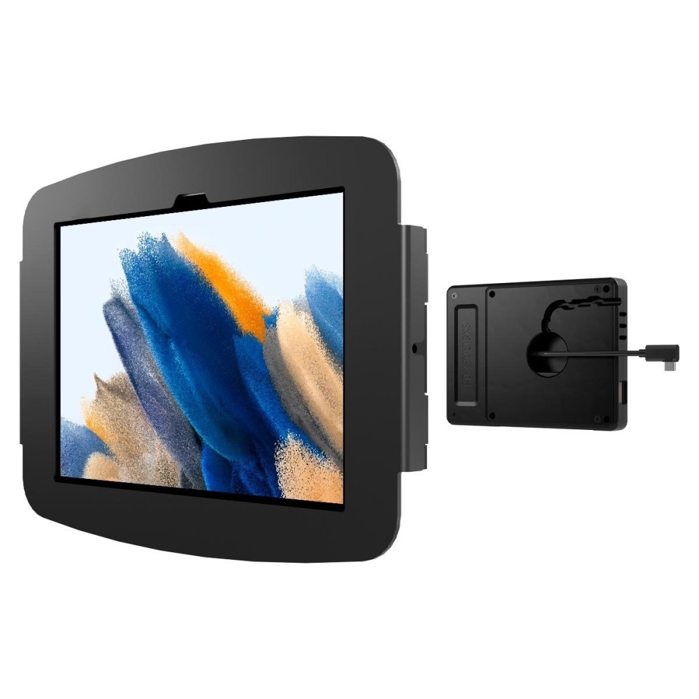 Compulocks Galaxy Tab A8 10.5' Space Enclosure Wall Mount Plus Hub Black Compulocks Galaxy Tab A8 10.5' Space Enclosure Wall Mount Plus Hub Black