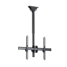 StarTech.com TV Ceiling Mount - Full-Motion Universal Hanging Single Screen Mount with Adjustable Telescopic Short Pole...