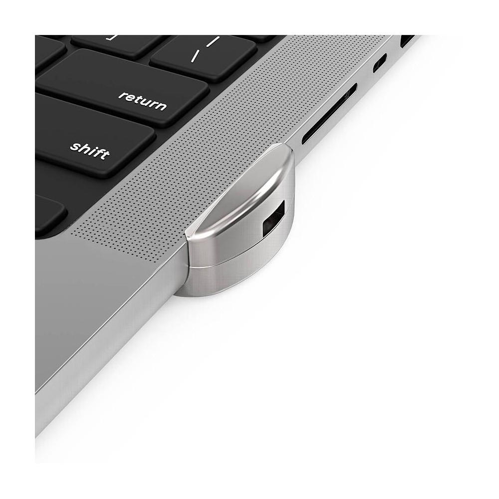 Compulocks Ledge Lock Adapter for MacBook Pro 16' M1, M2 & M3 Silver Compulocks Ledge Lock Adapter for MacBook Pro 16' M1, M2 & M3 Silver