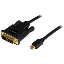 StarTech.com 10ft (3m) Mini DisplayPort to DVI Cable - Mini DP to DVI Adapter Cable - 1080p Video - Passive mDP 1.2 to DVI-D...
