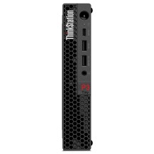 Lenovo ThinkStation P3 Intel® Core™ i9 i9-13900T 16 GB DDR5-SDRAM 512 GB SSD NVIDIA Quadro T1000 Windows 11 Pro Mini PC Black