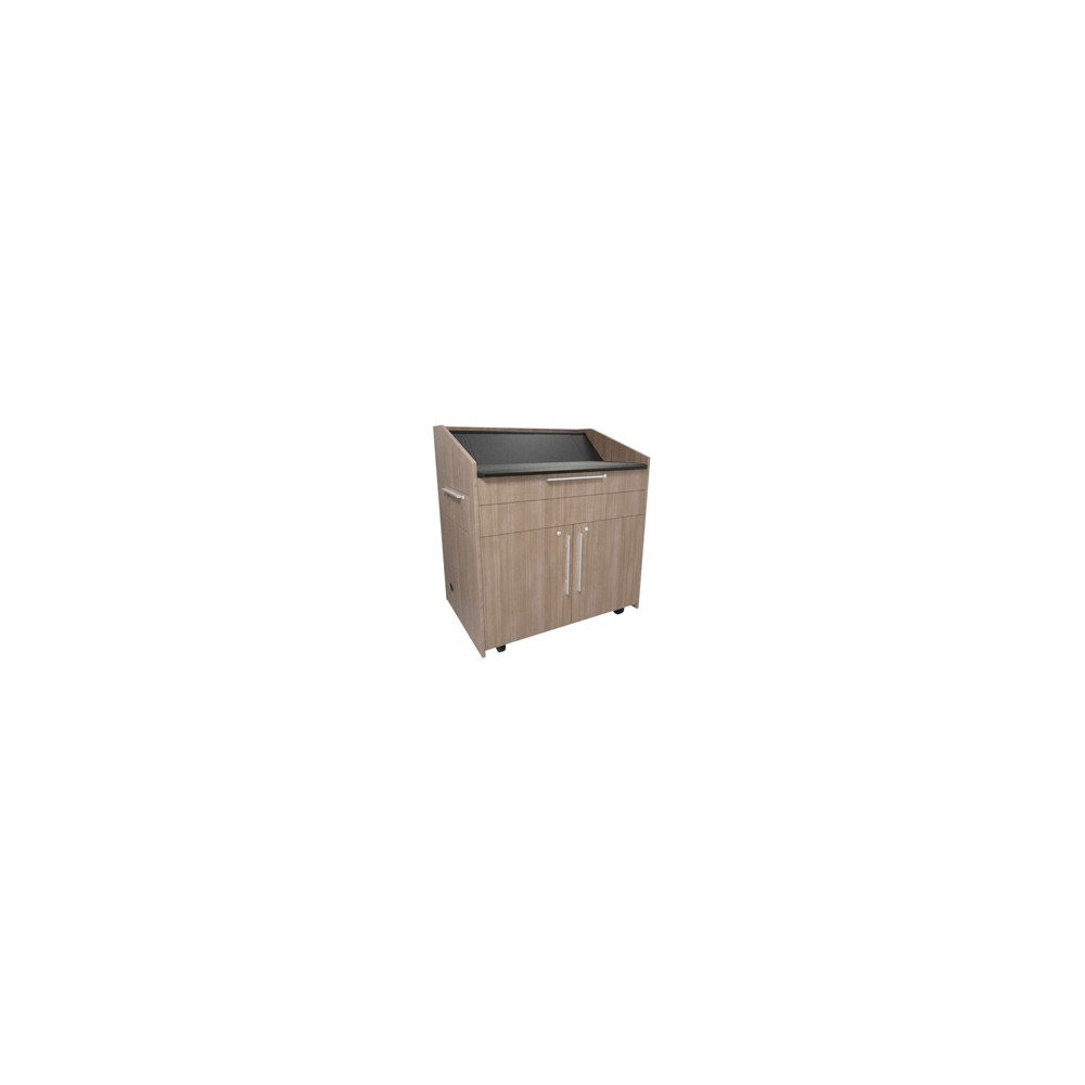 Middle Atlantic Products L5KCB2SEHA0ZP002 Lectern Black, Wood