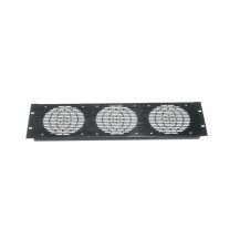 Middle Atlantic Products Fan panel, 3 fan, Anodized