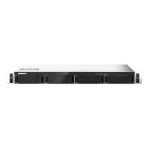QNAP TS-435XeU NAS Rack (1U) Marvell CN9131 4 GB DDR4 0 TB QNAP QTS Black, Grey