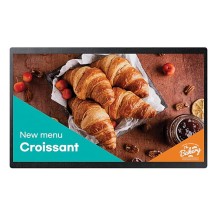 Samsung LH24QBCEBGC Digital signage flat panel 61 cm (24') LCD Wi-Fi 250 cd/m² Full HD Black Tizen 7.0