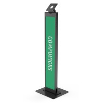 Compulocks VESA Brandable Floor Stand Black