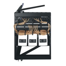 Middle Atlantic Products SFR-12-18 rack cabinet 12U Wall mounted rack Black