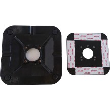 Compulocks Rise Pole Adhesive Base Black