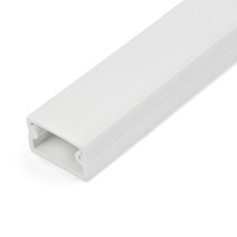 StarTech.com Solid Cable Management Raceway with Adhesive Tape & Cover, 3/4'(19mm)W x 3/8'(11mm)H - 3ft(1m) length, PVC...