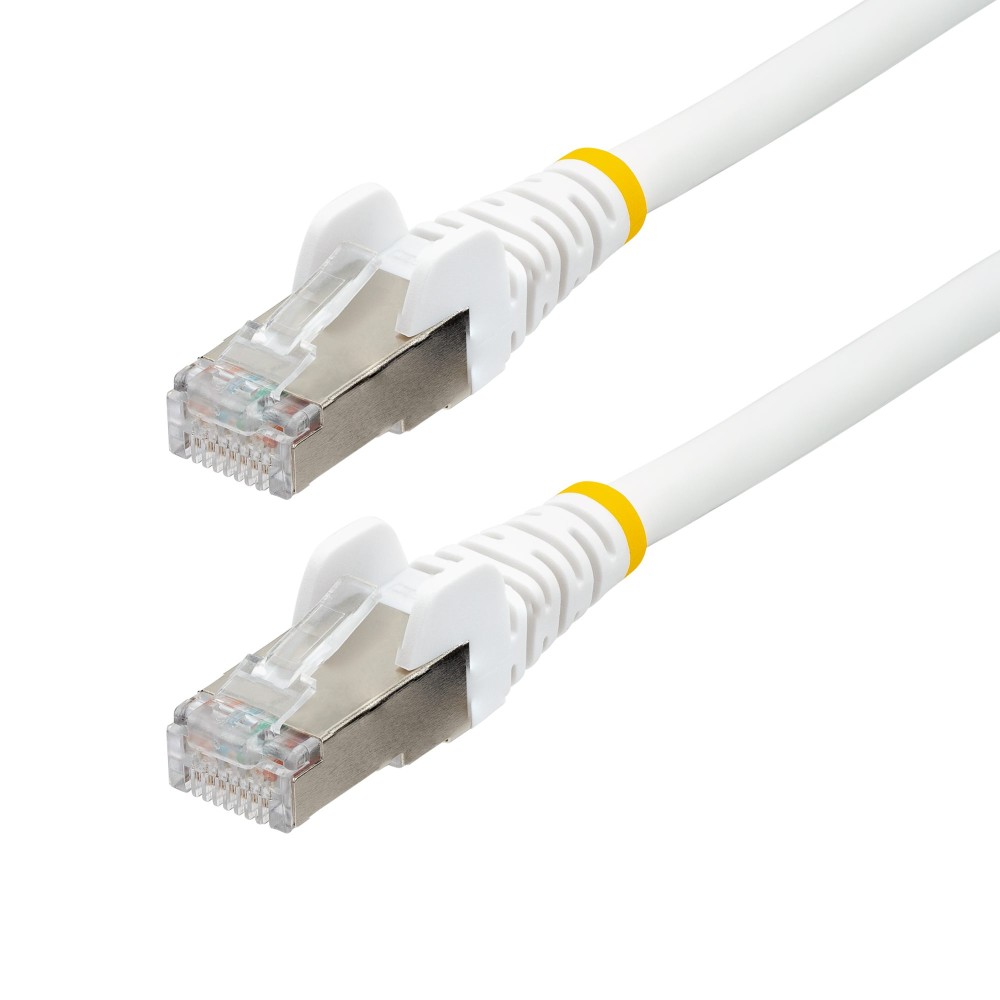 StarTech.com 100ft White CAT6a Ethernet Cable, Snagless RJ45, 10GbE, 100W PoE++, S/FTP, LSZH, 27AWG Pure Bare Copper Wire...