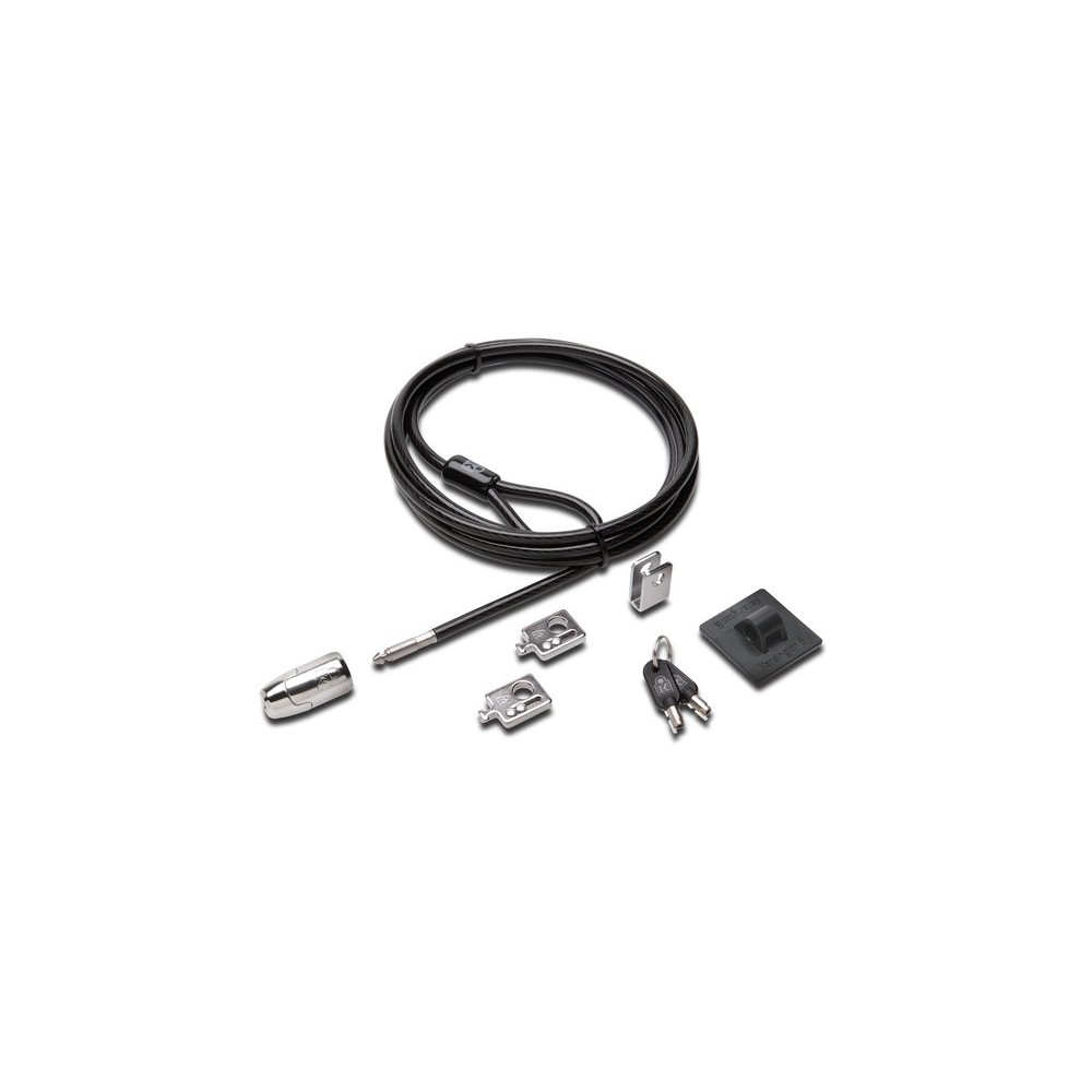 Kensington K67990US cable lock Black, Silver 2.43 m