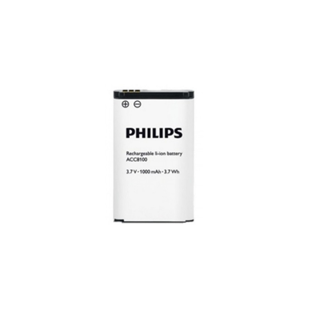 Philips ACC8100 Rechargeable battery Lithium-Ion (Li-Ion) Philips ACC8100 Rechargeable battery Lithium-Ion (Li-Ion)