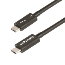 StarTech.com 3ft (1m) Thunderbolt 4 Cable - 40Gbps - 100W PD - 4K/8K Video - Intel-Certified Thunderbolt Cable - Compatible...