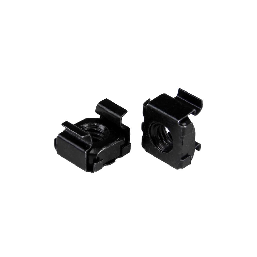 StarTech.com M5 Cage Nuts - 50 Pack, Black StarTech.com M5 Cage Nuts - 50 Pack, Black