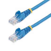 StarTech.com Cat5e patch cable with snagless RJ45 connectors – 10 ft, blue