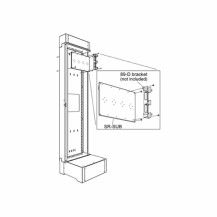 Middle Atlantic Products Subplate Mounting Kit for SR Series