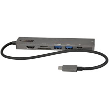 StarTech.com USB-C Multiport Adapter Hub, USB-C to 4K 60Hz HDMI, Gigabit Ethernet and 100W Laptop Charging for Macbook Pro /...