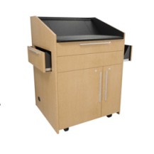 Middle Atlantic Products L5KBB2SETNMZP002 Lectern Wood