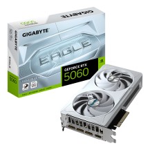 GIGABYTE GeForce RTX 5060 EAGLE OC ICE 8G Graphics Card - 8GB GDDR7, 128bit, PCI-E 5.0, 2550 MHz Core Clock, 3 x DisplayPort...