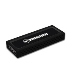 iStorage Kanguru UltraLock Superspeed+ USB-C M.2 NVMe External SSD 2 TB- Secure Portable Solid State Drive -Physical Write...