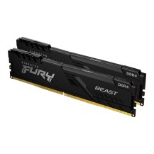 Kingston Technology FURY Beast 32GB 3200MT/s DDR4 CL16 DIMM (Kit of 2) Black