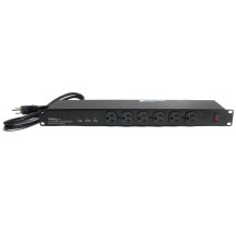StarTech.com Rackmount PDU with 16 Outlets and Surge Protection - 1U