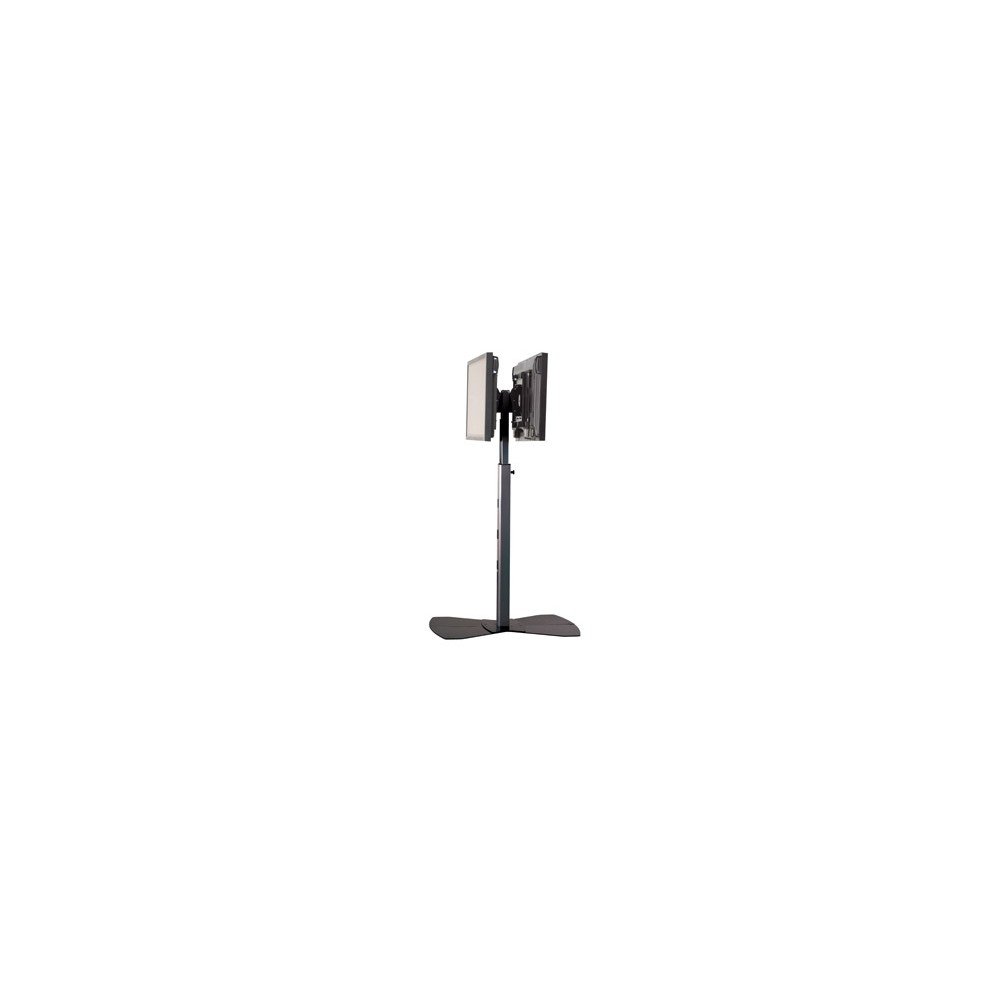 Chief Universal Dual Display Floor Stand Black Chief Universal Dual Display Floor Stand Black