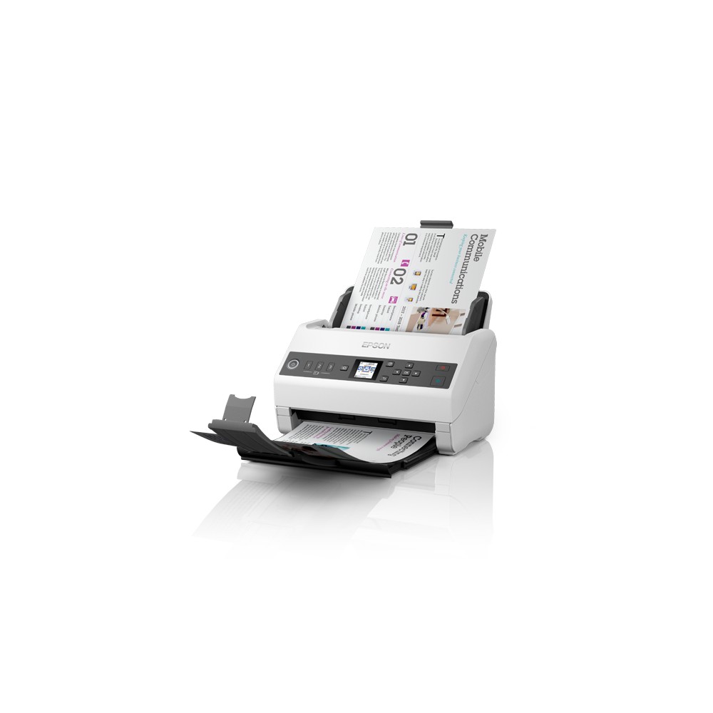 Epson DS-730N Sheet-fed scanner 600 x 600 DPI A4 Black, Grey Epson DS-730N Sheet-fed scanner 600 x 600 DPI A4 Black, Grey