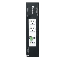 Middle Atlantic Products RLM-20A-SP socket-outlet Black, White