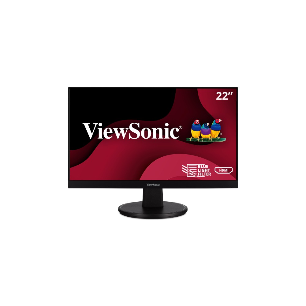 Viewsonic VA2247-MH computer monitor 55.9 cm (22') 1920 x 1080 pixels Full HD LED Black Viewsonic VA2247-MH computer monitor 55.9 cm (22') 1920 x 1080 pixels Full HD LED Black