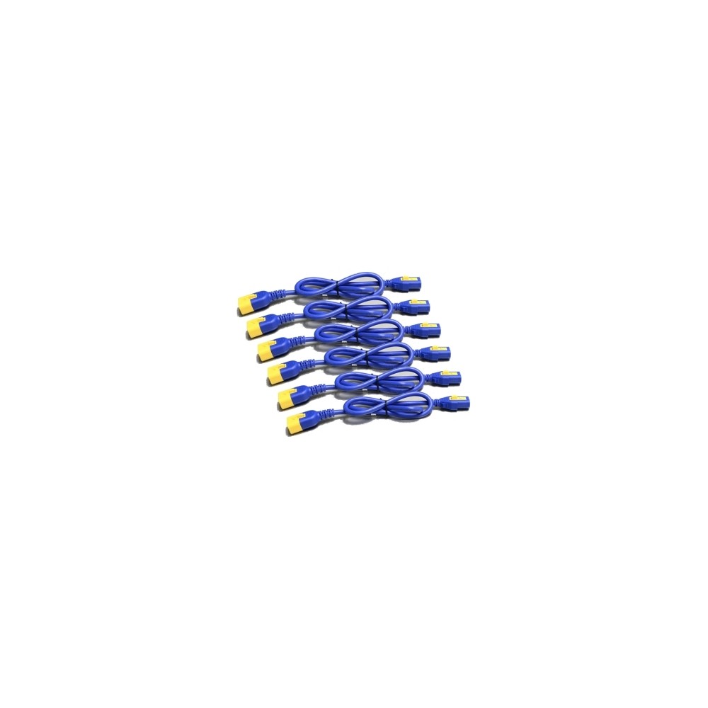 APC AP8702S-NAX590 power cable Blue 0.6 m C13 coupler C14 coupler APC AP8702S-NAX590 power cable Blue 0.6 m C13 coupler C14 coupler