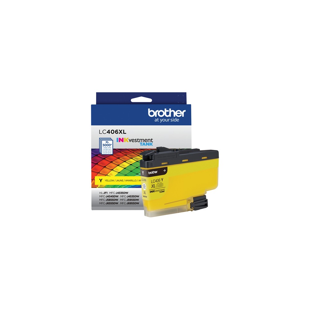 Brother LC406XLYS ink cartridge 1 pc(s) Original High (XL) Yield Yellow Brother LC406XLYS ink cartridge 1 pc(s) Original High (XL) Yield Yellow